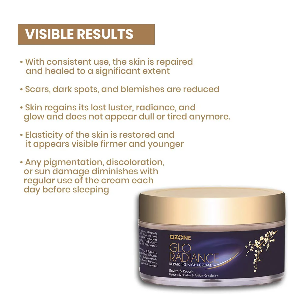 Glo Radiance Repairing Night Cream - Image 3