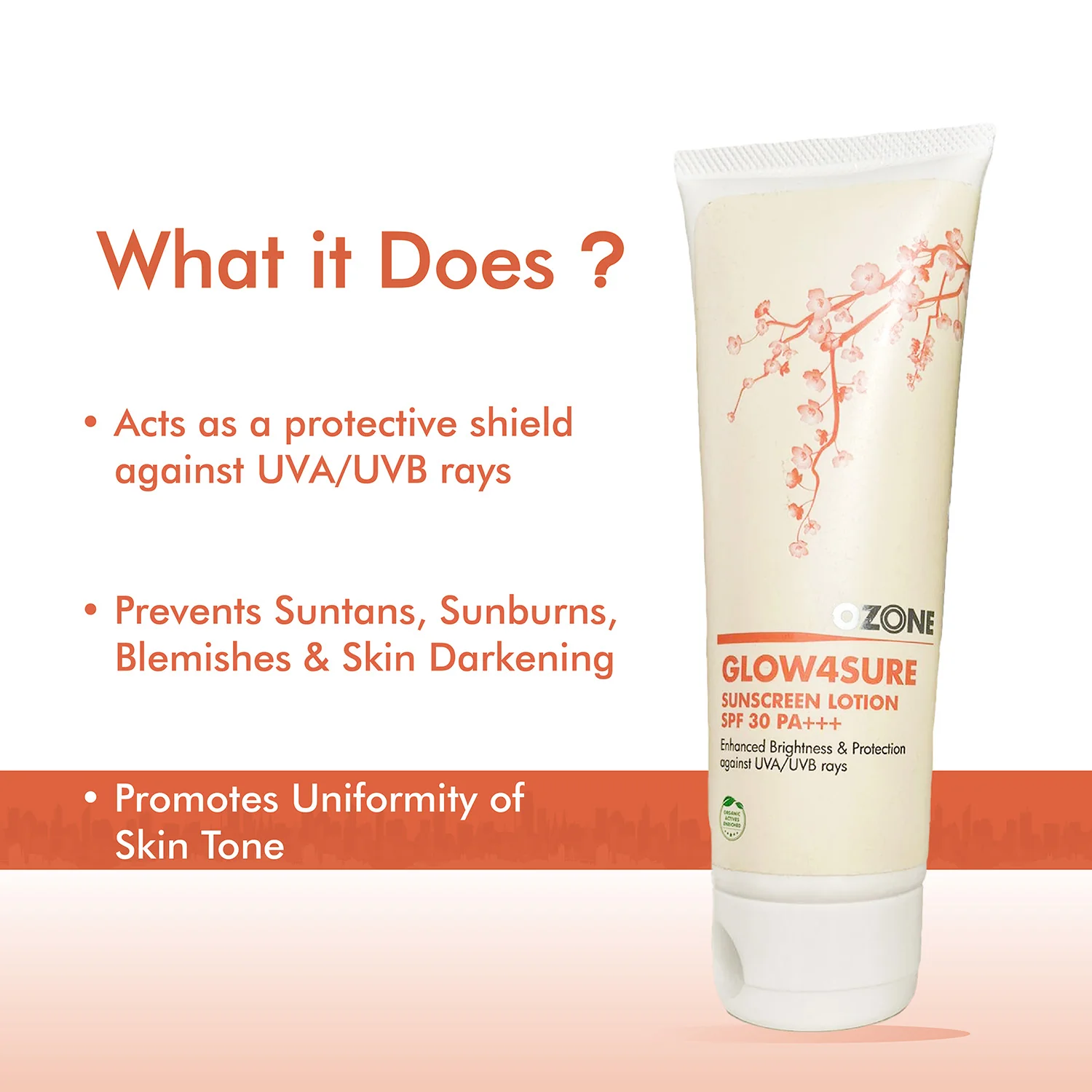 Glow4Sure Sunscreen Lotion - Image 3