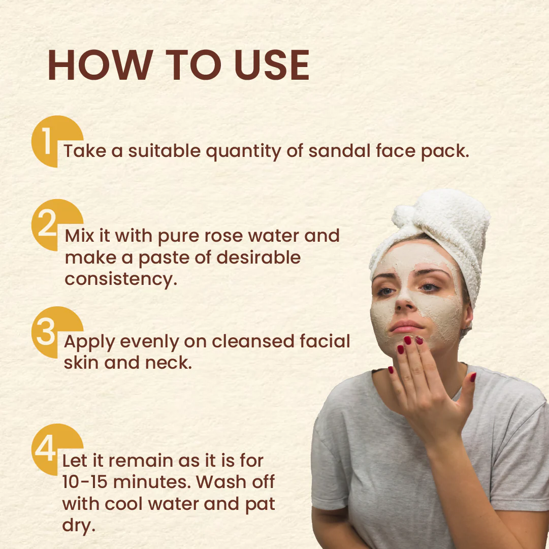 Sandal Dry Face Pack - Image 4
